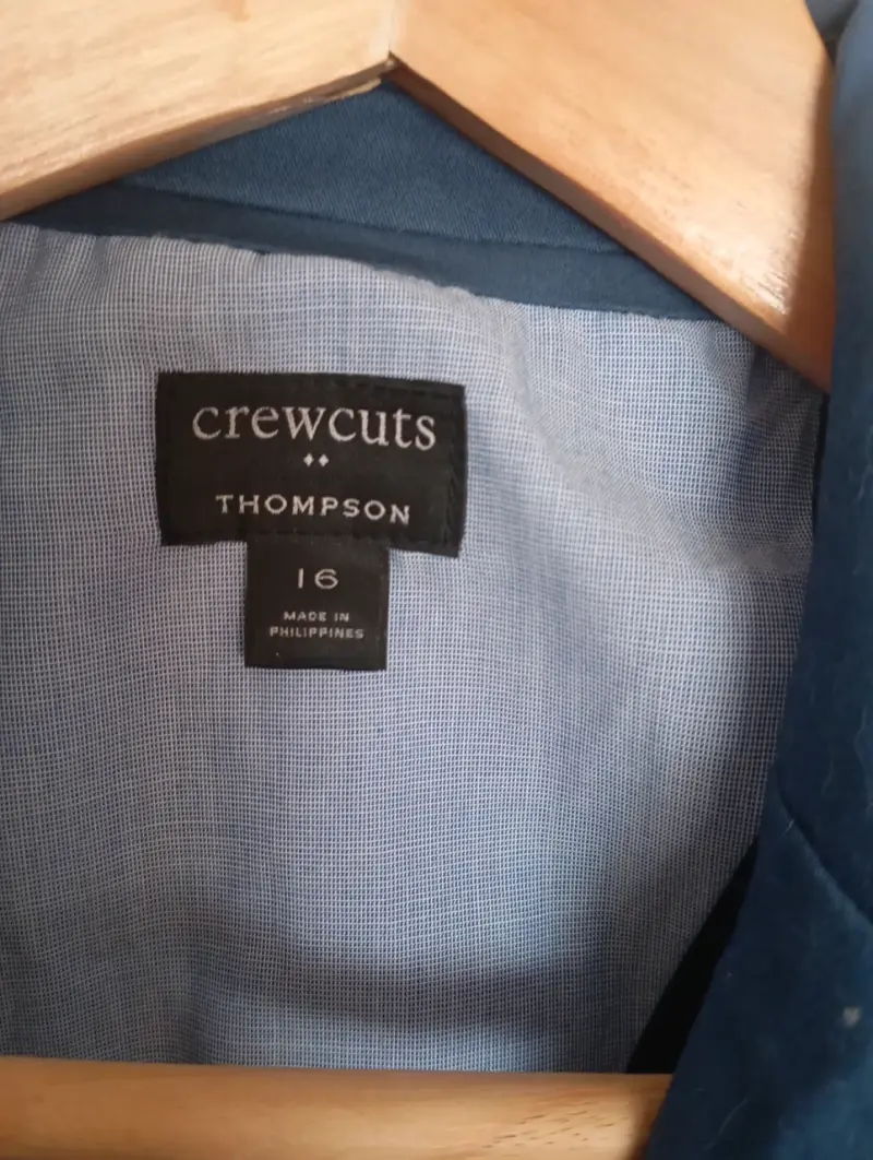 Blazer azul para niño Crewcuts Thompson - 4