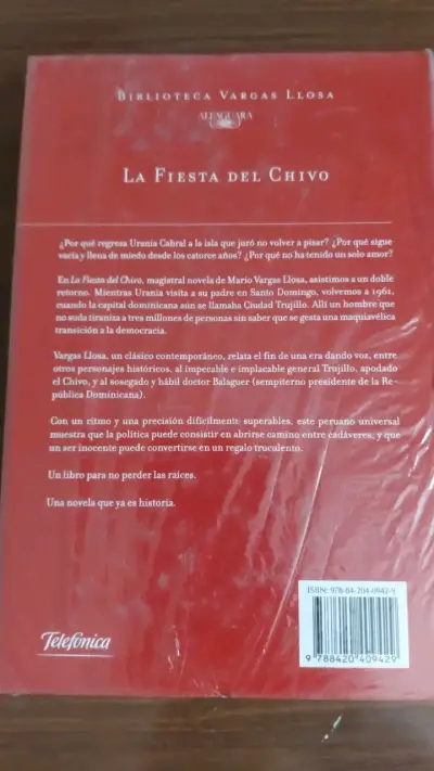 Libro 'La Fiesta del Chivo' de Mario Vargas Llosa - miniatura 2