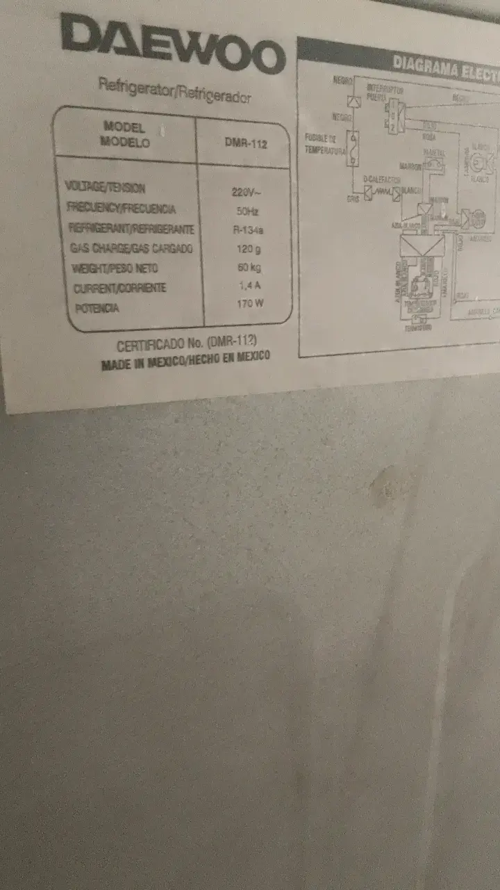 Refrigerador de dos puertas color blanco - 5