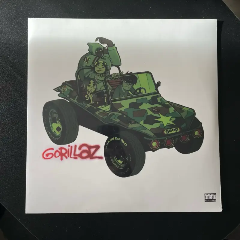 Vinilo Gorillaz, debut SELLADO - 1