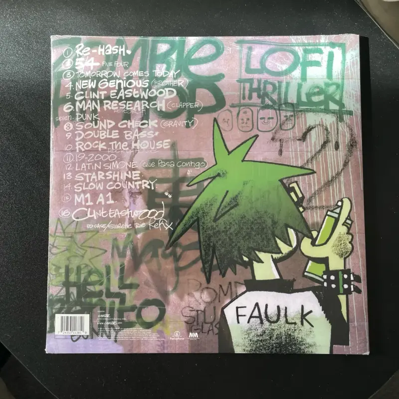 Vinilo Gorillaz, debut SELLADO - 2