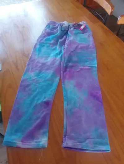 Pantalones deportivos tie-dye unisex coloridos - miniatura 5
