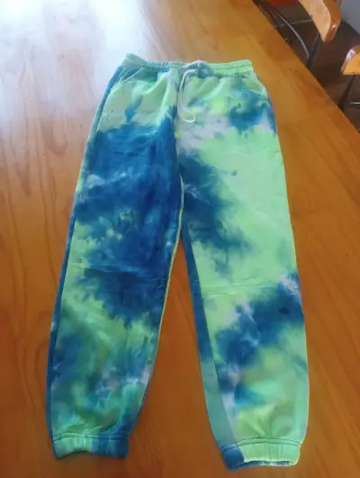 Pantalones deportivos tie-dye unisex coloridos - miniatura 6