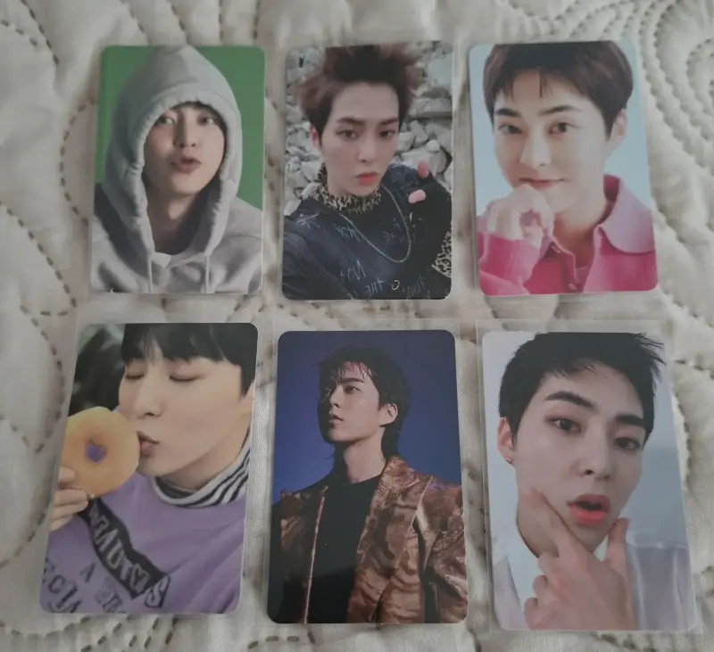 Photocards de Xiumin EXO originales detalles - 1