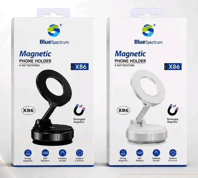 Soporte Magnético Blue Spectrum Negro o Blanco - 1