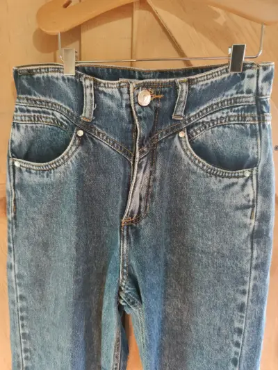 Jeans rectos Basement denim azul talla 36 - miniatura 3