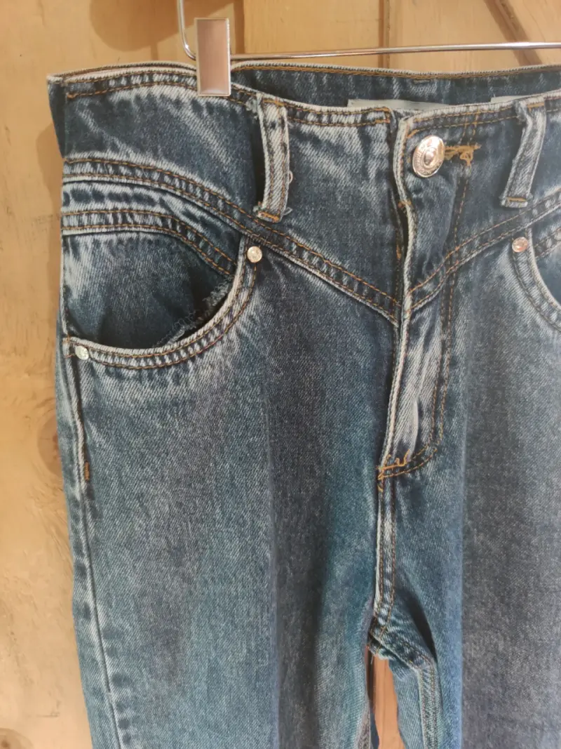 Jeans rectos Basement denim azul talla 36 - 5