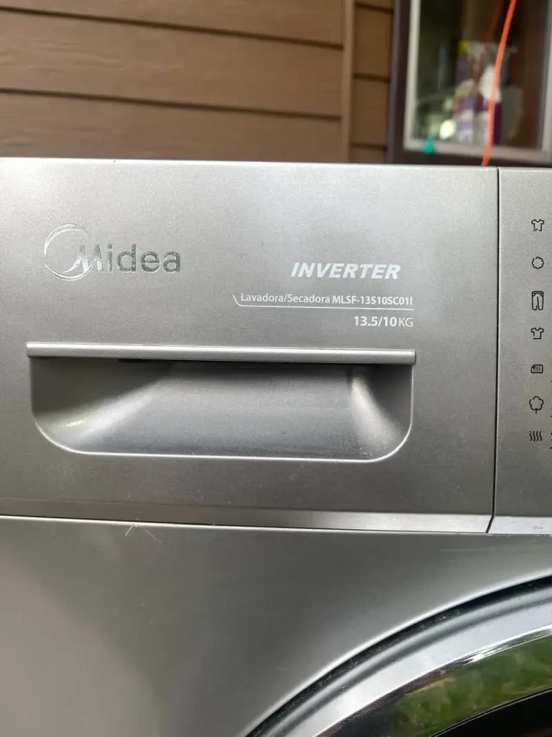 Lavadora secadora Midea Inverter 13.5/10 kg - 1