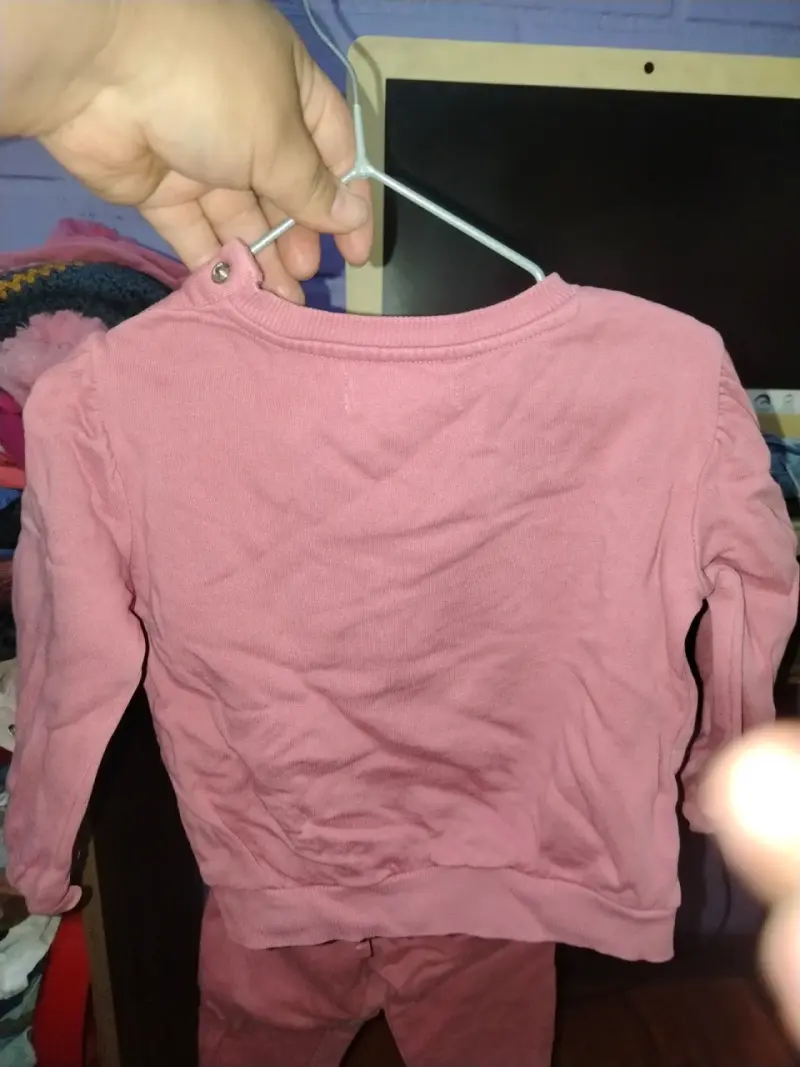 Conjunto de ropa para bebé Colloky rosa - 3