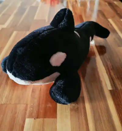 Peluche de orca suave y adorable - miniatura 1