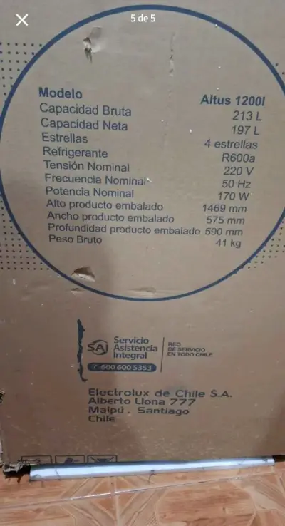 Refrigerador Electrolux Altus 1200L Inoxidable - miniatura 3