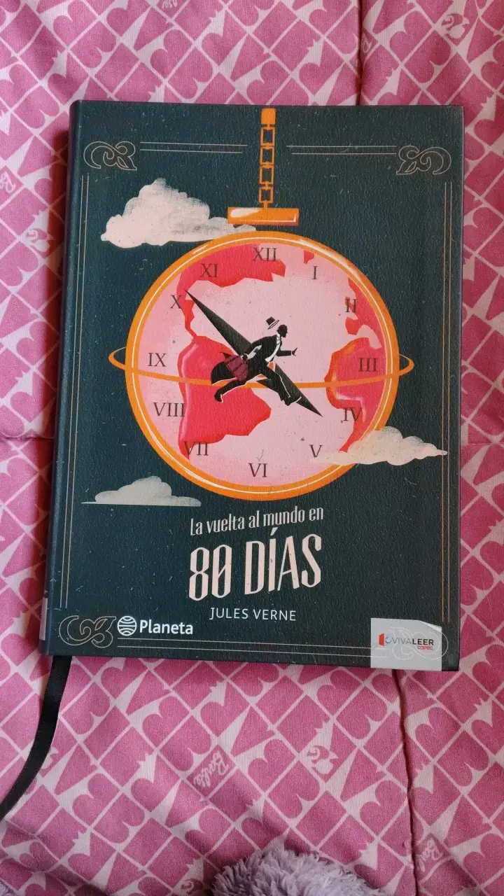 Libro La Vuelta al Mundo en 80 Días de Jules Verne