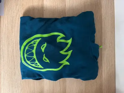 Polerón azul con logo verde Spitfire talla M - miniatura 1