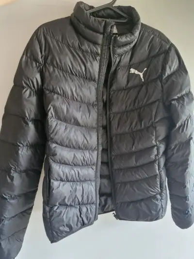 Chaqueta acolchada negra Puma para mujer - miniatura 1