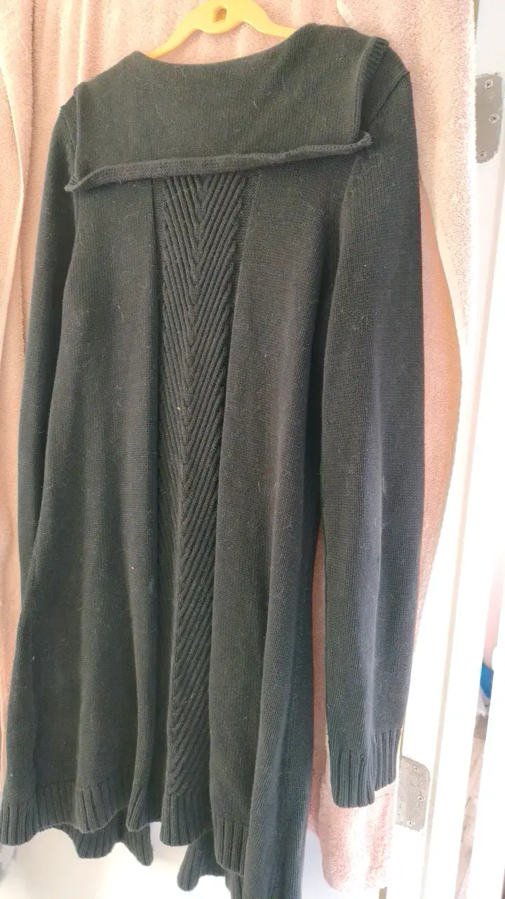 Chaleco negro Caterpillar 100% algodón talla L - 3