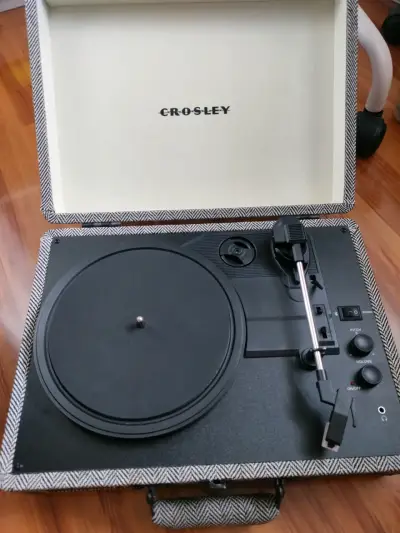 Tocadiscos portátil Crosley Cruiser Deluxe Blue - miniatura 2