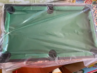 Mini mesa de billar con accesorios - miniatura 2
