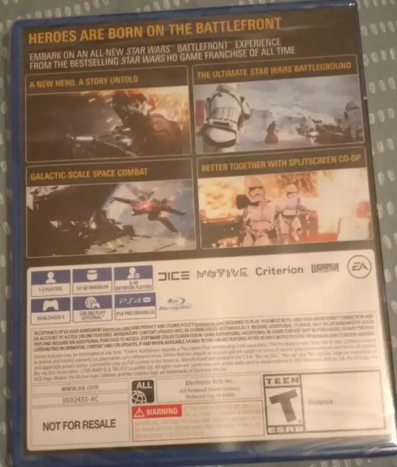 Juego PS4 Star Wars Battlefront II - 2