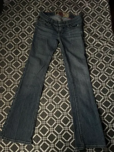 Jeans tiro bajo bootcut - miniatura 1