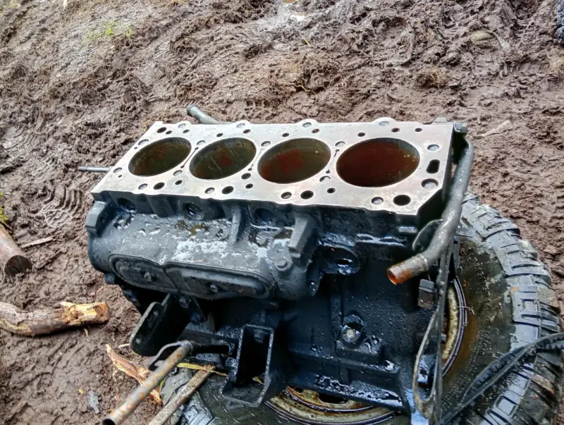 Bloque de motor h100 motor 2.5 dicel - 4