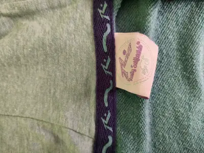 Polerón con capucha verde para hombre talla S - miniatura 2