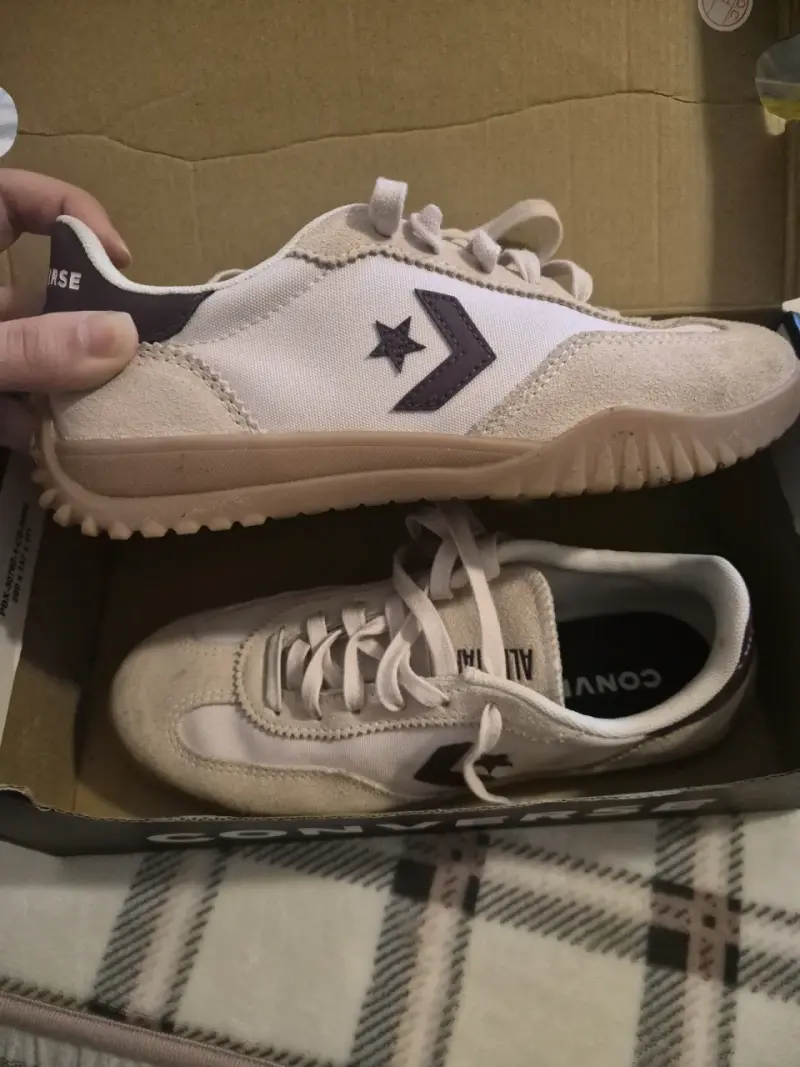 Zapatillas Converse Run Star Trainer Ox Beige - 1