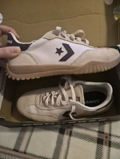 Zapatillas Converse Run Star Trainer Ox Beige - miniatura 1