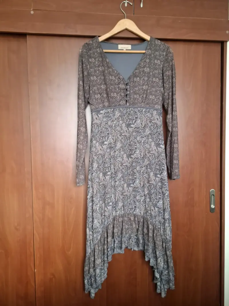 Vestido largo Tatienne estampado floral - 1