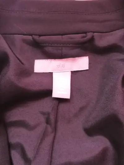 Blazer negro elegante para mujer H&M - miniatura 3