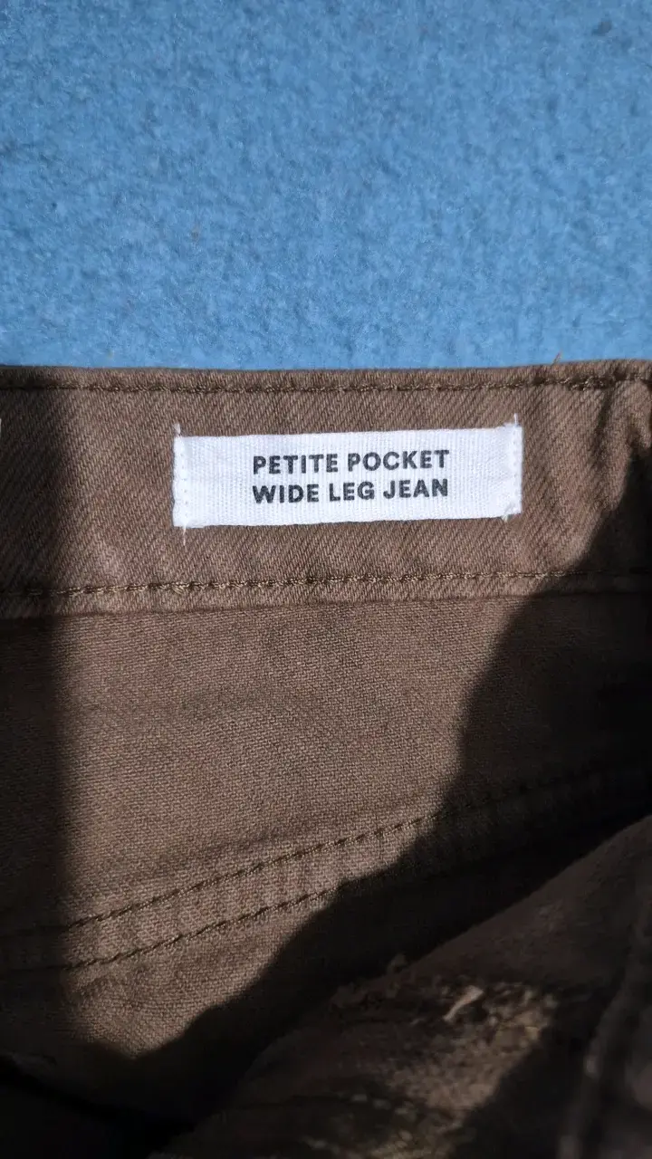 Jeans europeos marrones anchos Cotton On Petite - 5