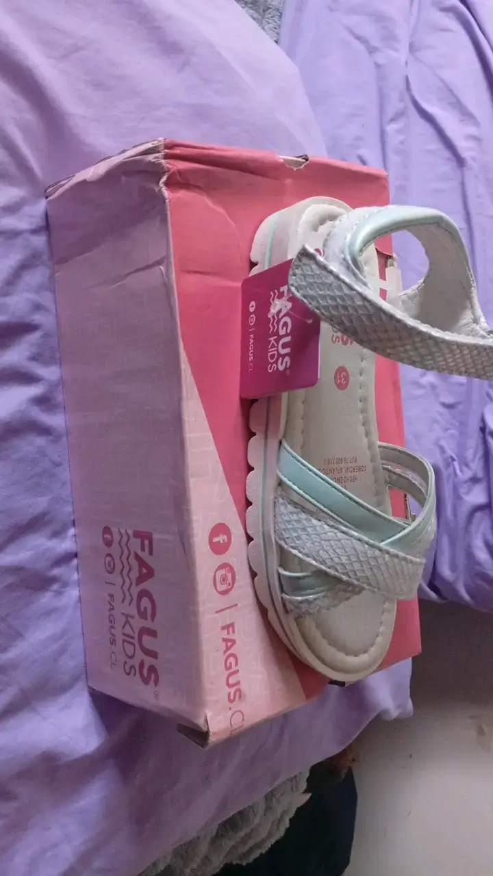 N° 31. Sandalias Fagus Kids para Niña Talla 31 - 2