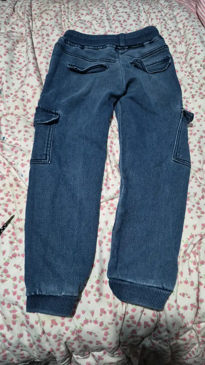 Pantalones cargo de mezclilla para niños - 3