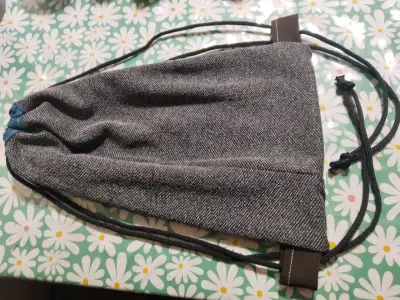 Bolsa de tela reversible para gimnasio - miniatura 3