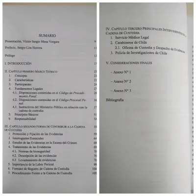 Libro Cadena de Custodia en Ilícitos con Muerte - miniatura 2