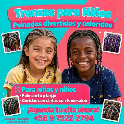 Trenzas Coquette para Niñas y Niños - miniatura 2
