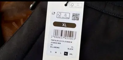 Pantalón Jogger Negro Billabong XL - miniatura 2