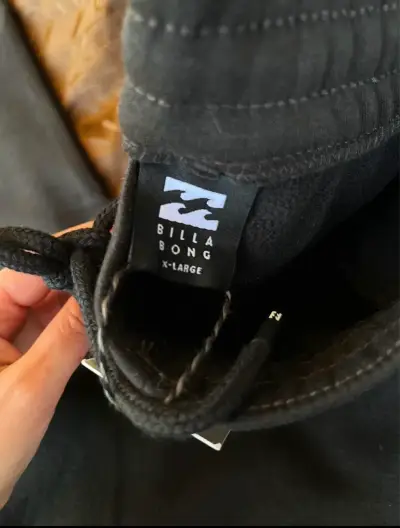 Pantalón Jogger Negro Billabong XL - miniatura 3