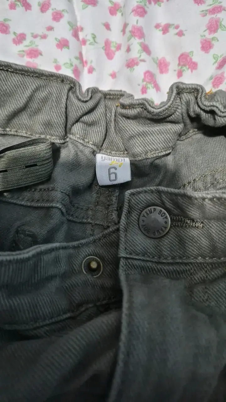 Pantalones verdes para niño talla 6 - 3