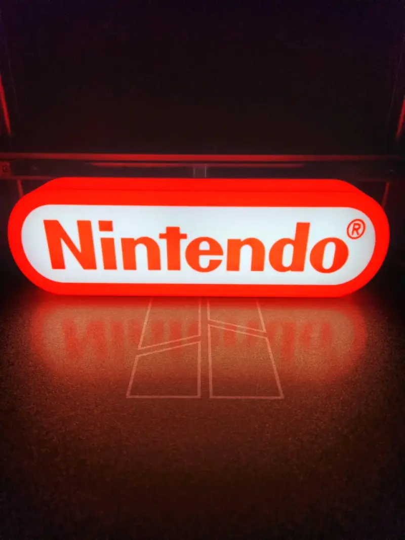 Letrero Luminoso Nintendo Decorativo - 2