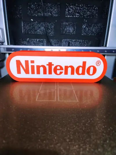 Letrero Luminoso Nintendo Decorativo - miniatura 4