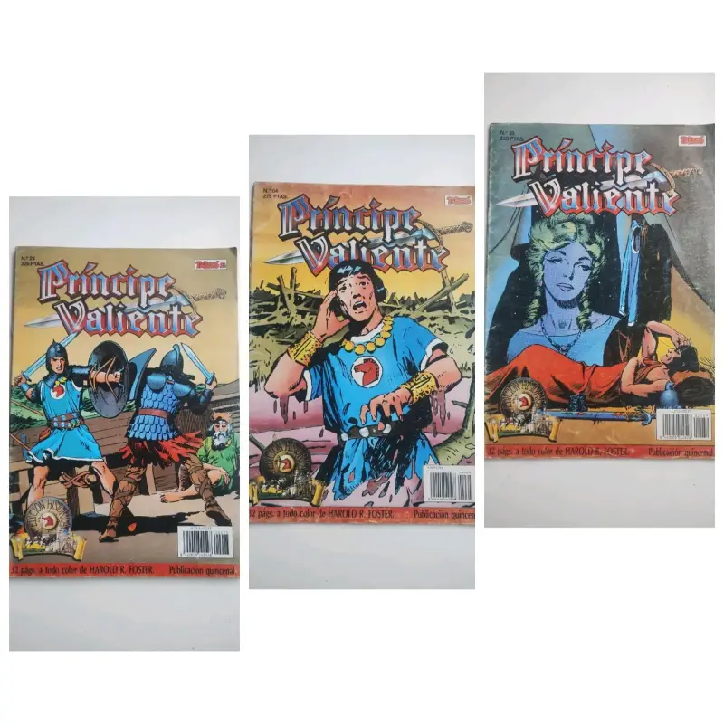 Colección de cómics Príncipe Valiente en español - 1