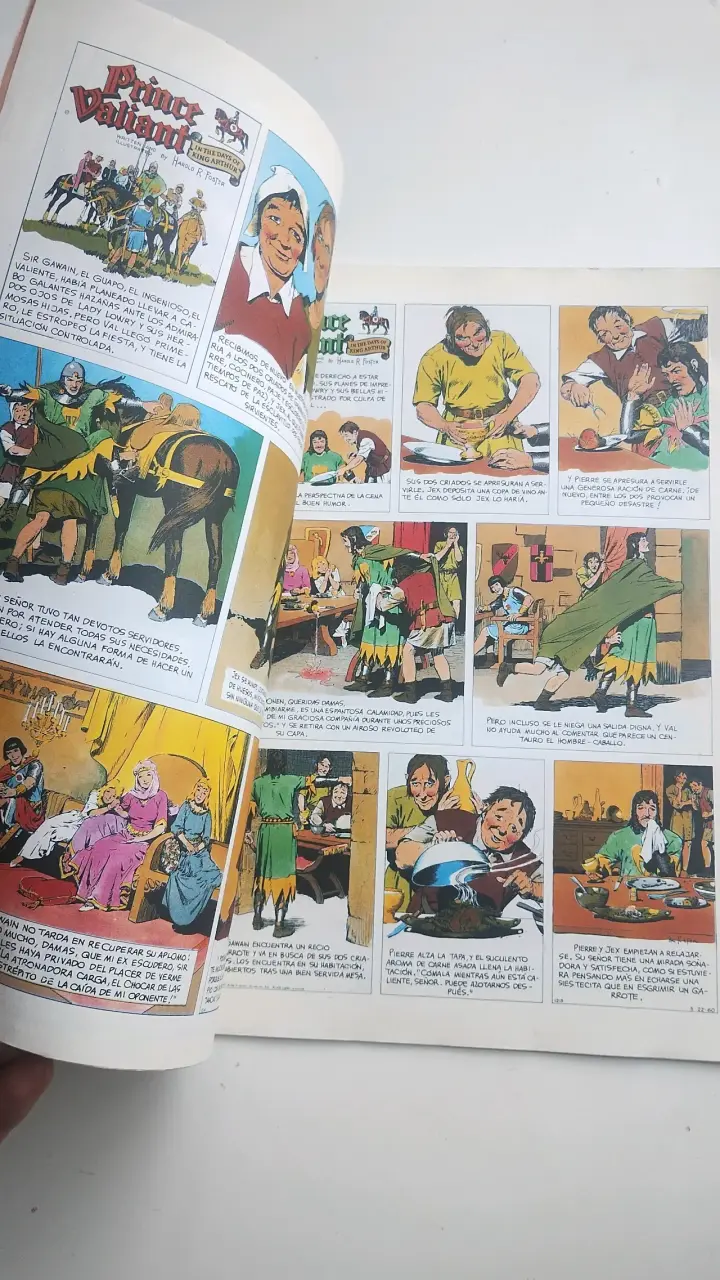 Colección de cómics Príncipe Valiente en español - 6