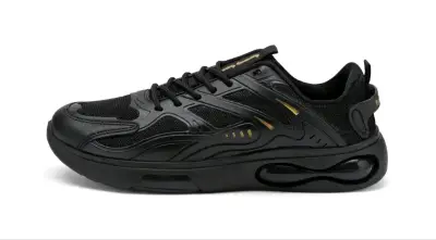 Zapatillas deportivas negras con diseño moderno - miniatura 4