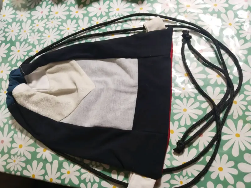 Mochila saco deportiva multicolor - 1