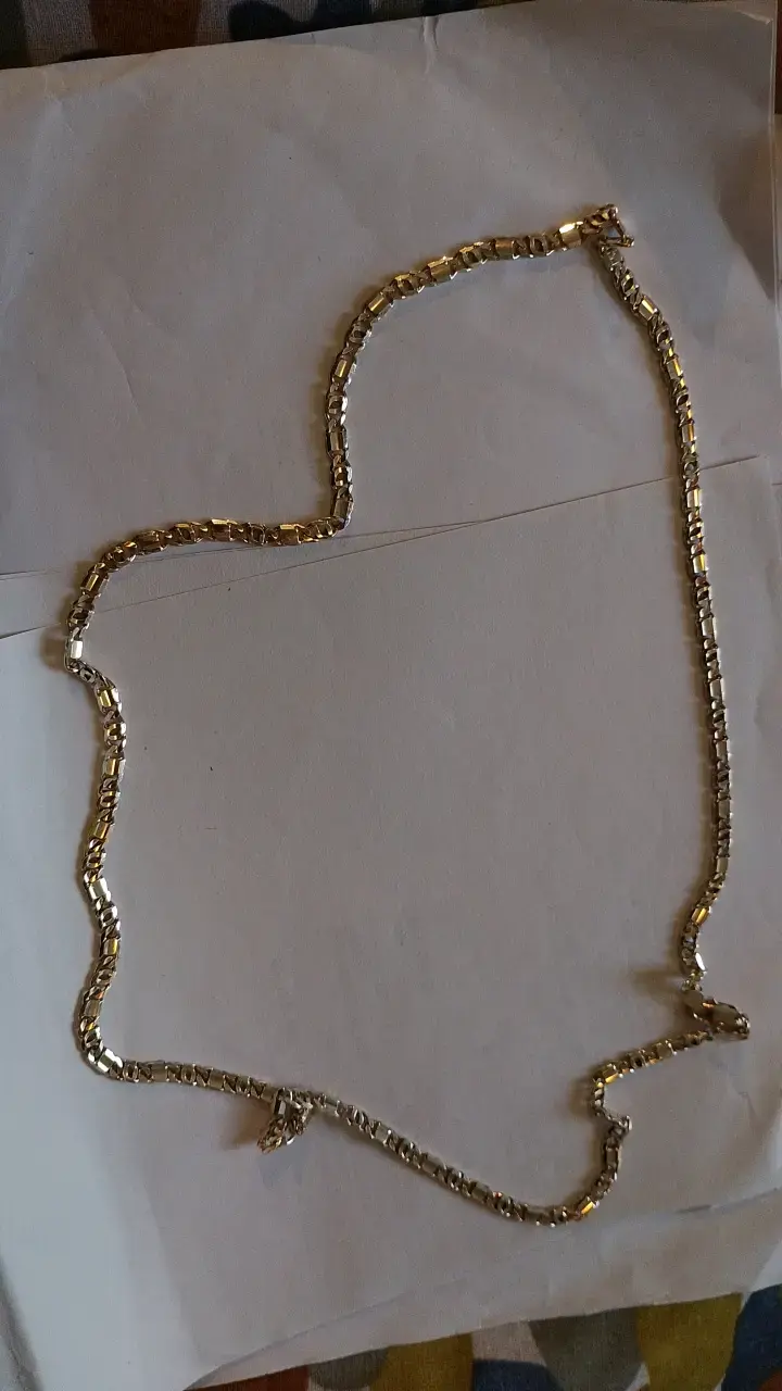 Cadena de oro estilo cubano para hombre - 1