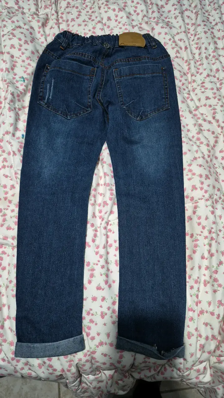 Jeans de mezclilla para niños talla 6 - 2