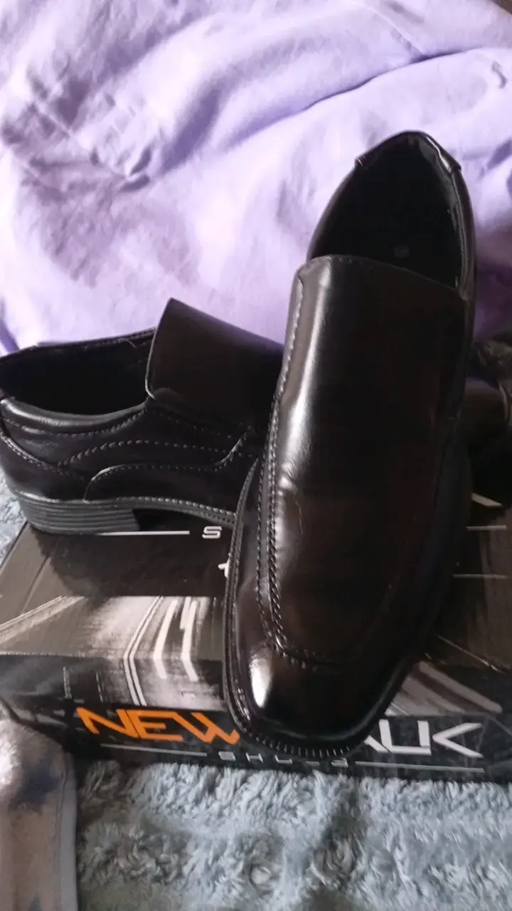 Zapatos de vestir negros New Walk para hombre - 1