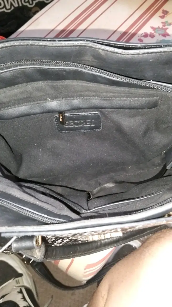 Cartera de cuero sintético con diseño de serpiente Secret - 3