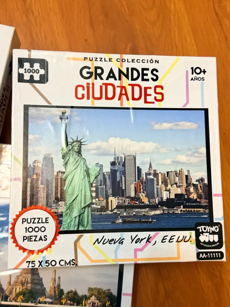 Set de Puzzles Grandes Ciudades 1000 Piezas - 2