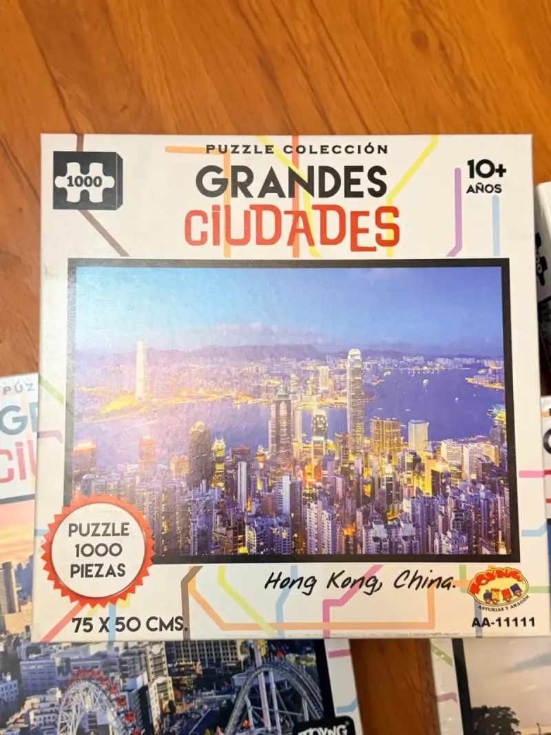 Set de Puzzles Grandes Ciudades 1000 Piezas - 3